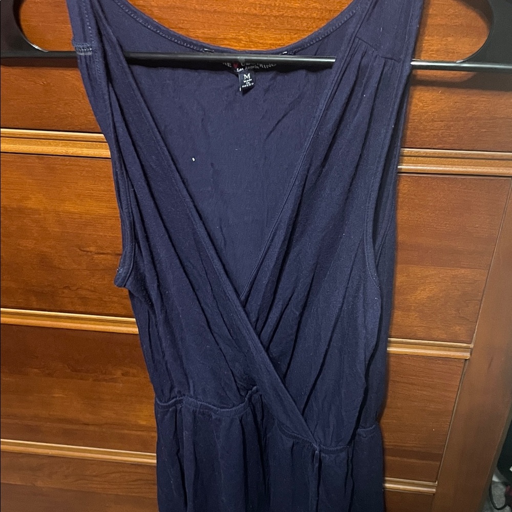 navy blue romper
